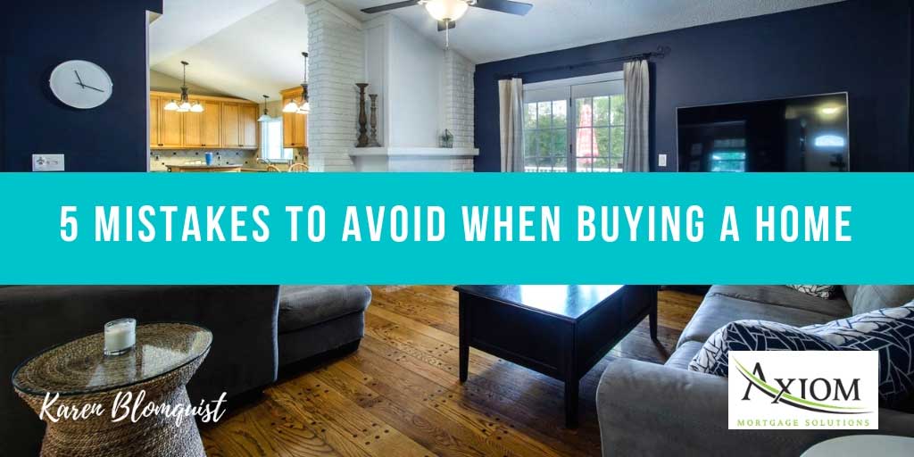 5 Mistakes to Avoid When Buying Your First House